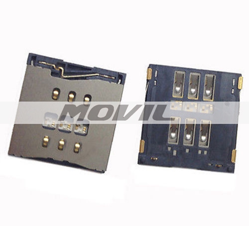 Sim Card Reader Holder Connector Replacement Part For iPhone 5S 5C